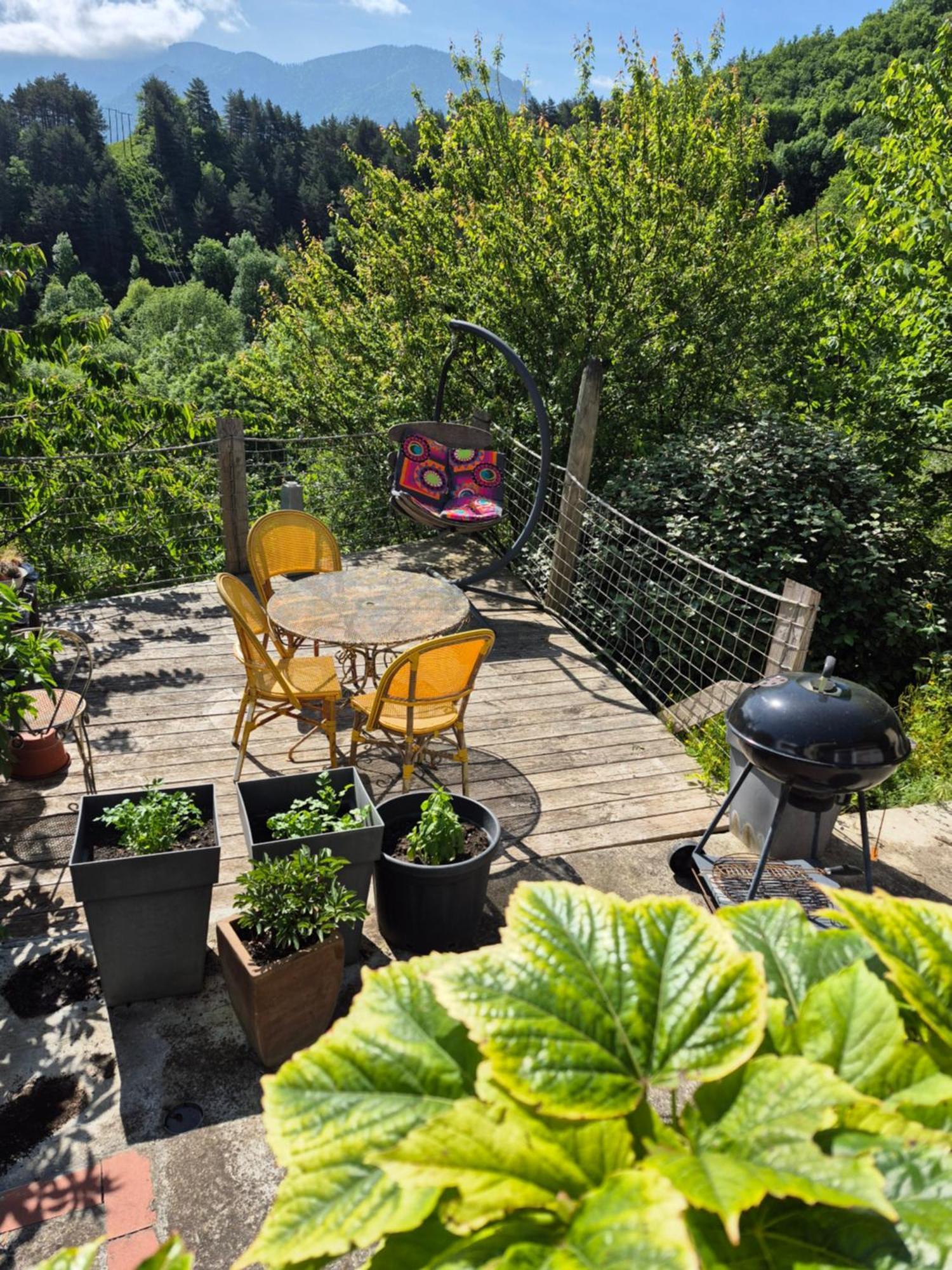 Grande Terrasse Avec Vue Entre Mediterranee Et Pays Cathare Cailla Dış mekan fotoğraf