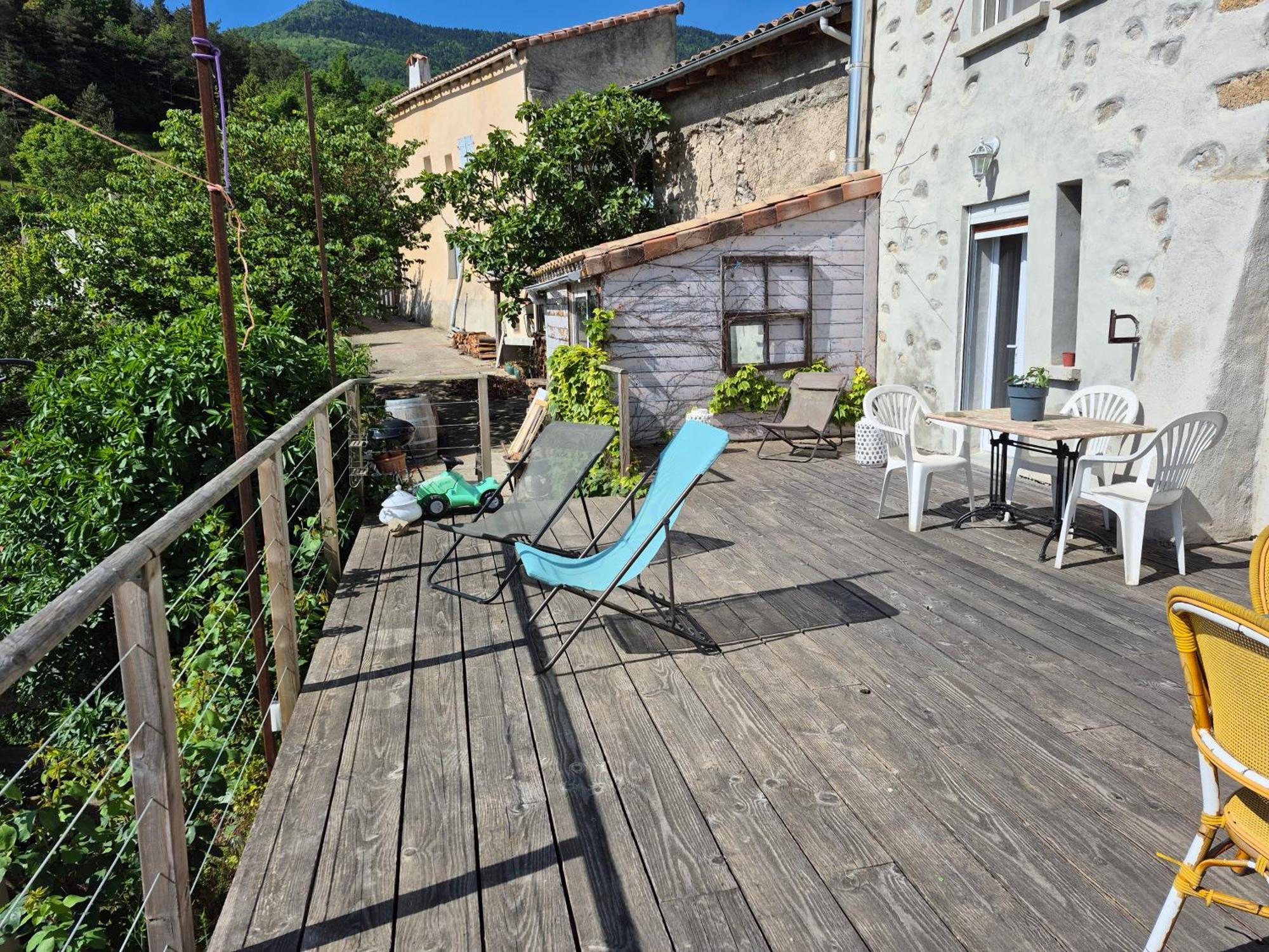 Grande Terrasse Avec Vue Entre Mediterranee Et Pays Cathare Cailla Dış mekan fotoğraf