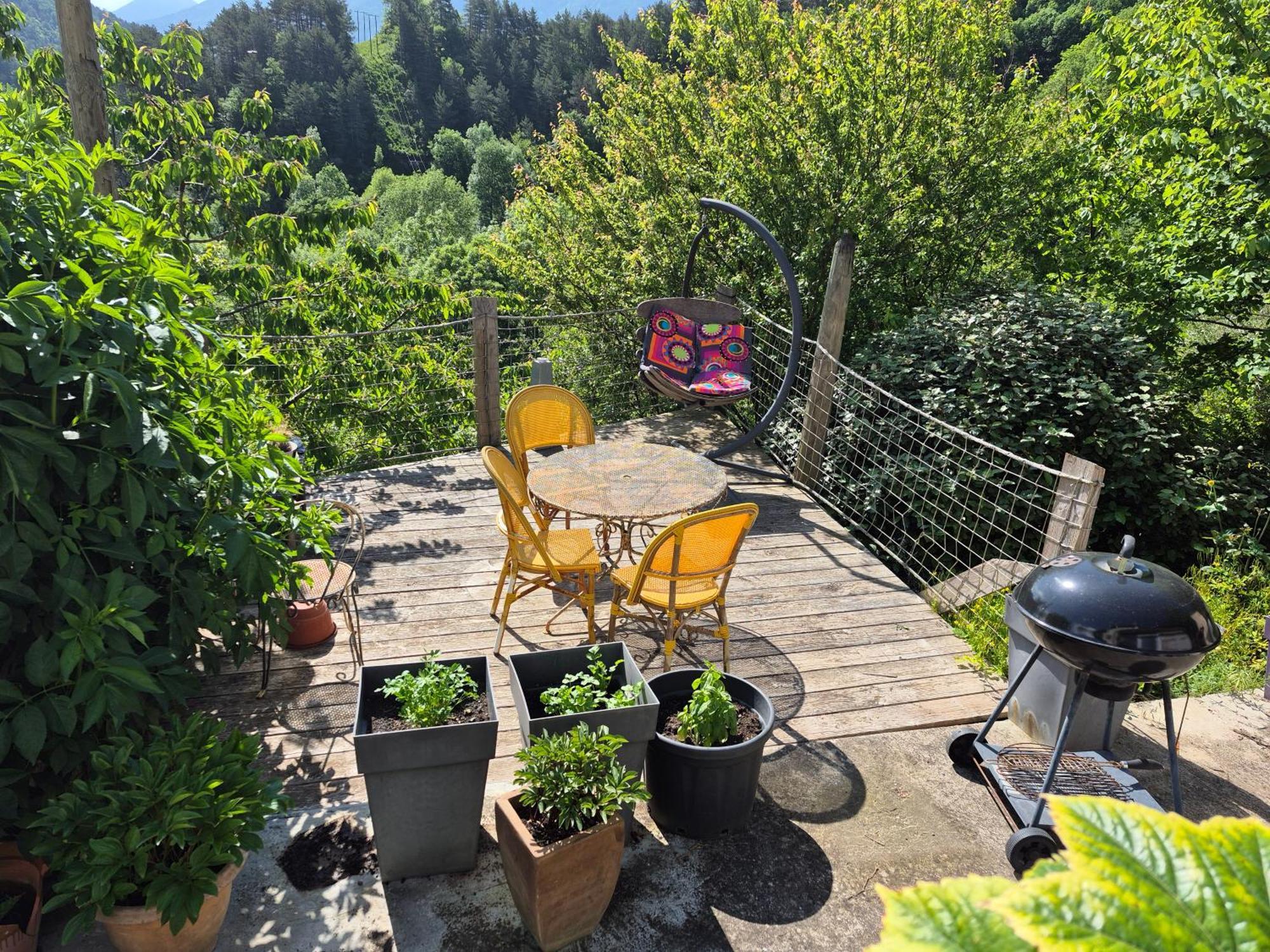Grande Terrasse Avec Vue Entre Mediterranee Et Pays Cathare Cailla Dış mekan fotoğraf